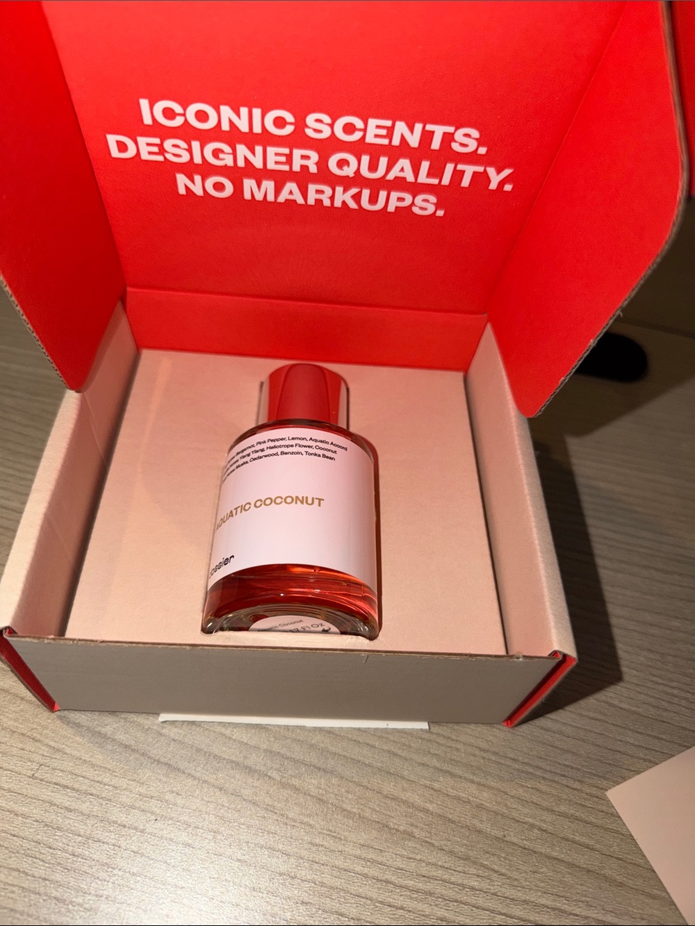 Aquatic Coconut Fragrance Spray - Pink Bottle - Unknown Brand